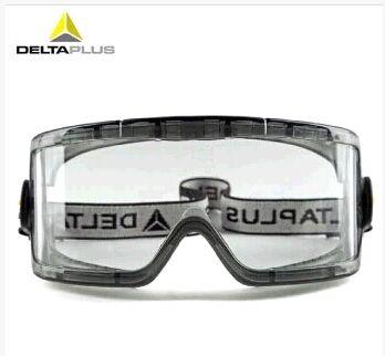 代尔塔101104 PC镜片 透明 防护 眼镜 护目镜 防雾 喷溅 防刮擦